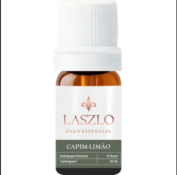 Óleo Essencial Capim-Limão GT Brasil - LASZLO 10 ml