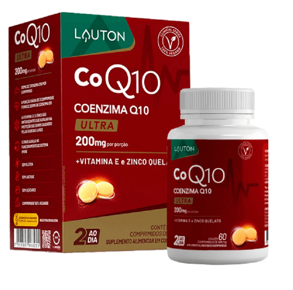 Coenzima Q10 - 60 Comprimidos | Lauton Nutrition