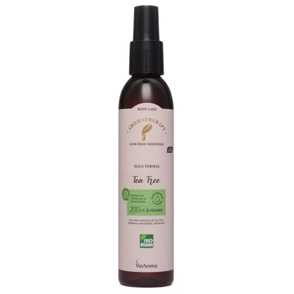 Água Termal com Óleo Essencial de Tea Tree Via Aroma - 200ml